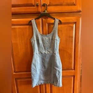 denim dress